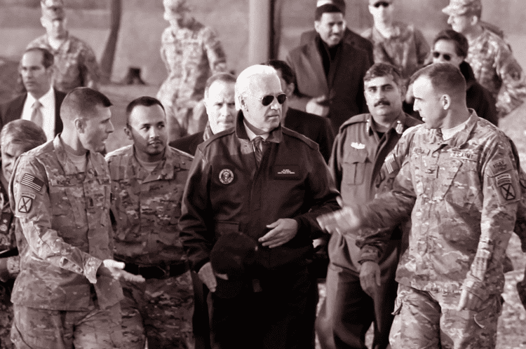 President Joe Biden meeting with US Army Officials