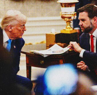 US President Donald Trump and Vice President JD Vance at the White House.