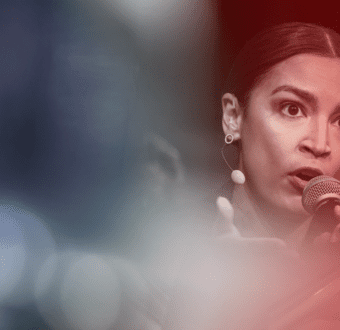 US Rep. Alexandria Ocasio-Cortez speaks at the Munich Security Conference.